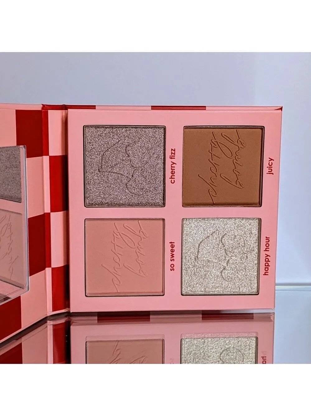 Ciate CHERRY BOMB Blush & Highlighter Palette | NEW | Light Medium | CIATÉ